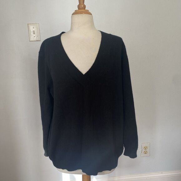 Jumper 1234 Sweater‎ Women Cashmere V-neck Raglan Sleeve Pullover - Picture 1 of 11